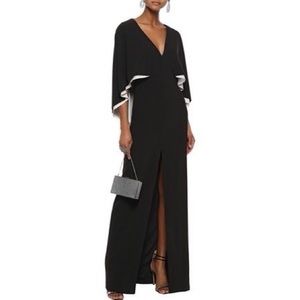 Halston Heritage Cape Gown